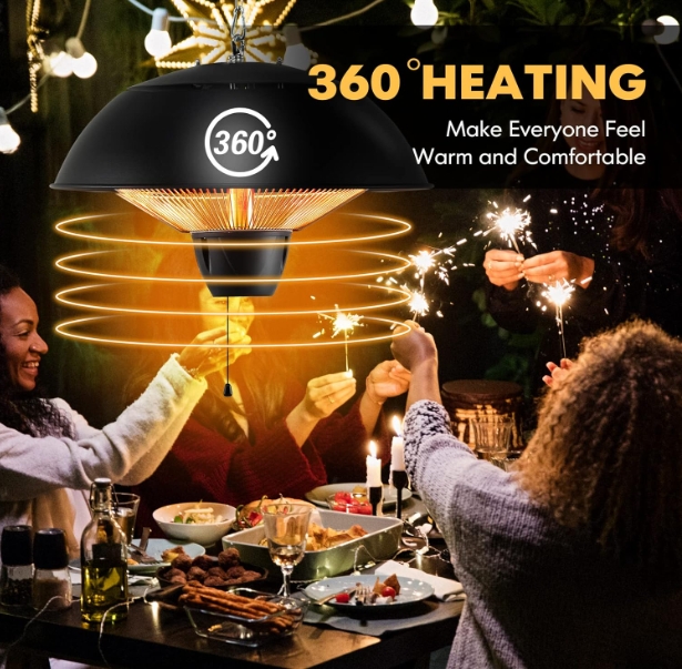 IPX4 splash proof heater