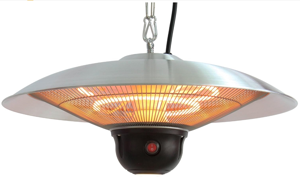 Infrared wall heater for bathroom