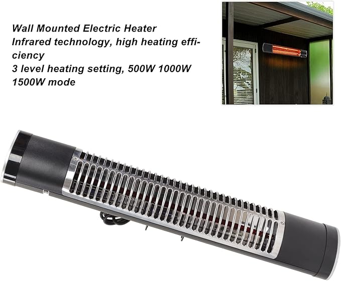 Ceiling heater for gazebo 1500W
