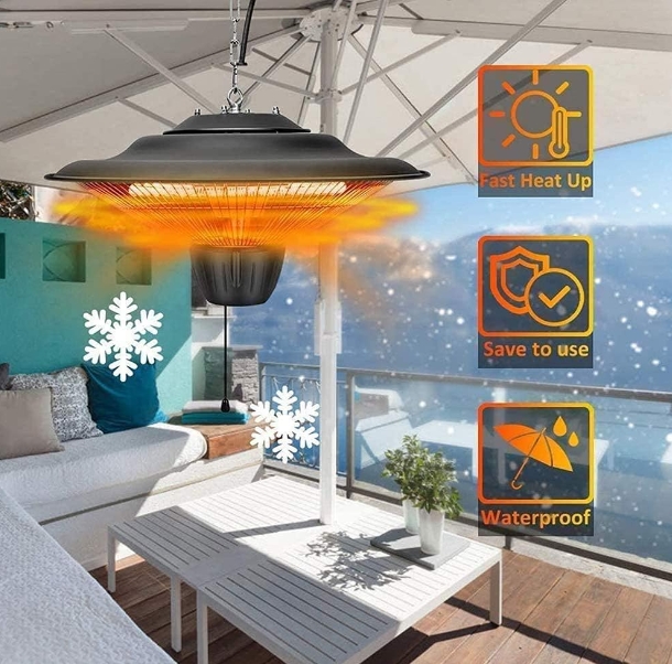 3D flame electric heater