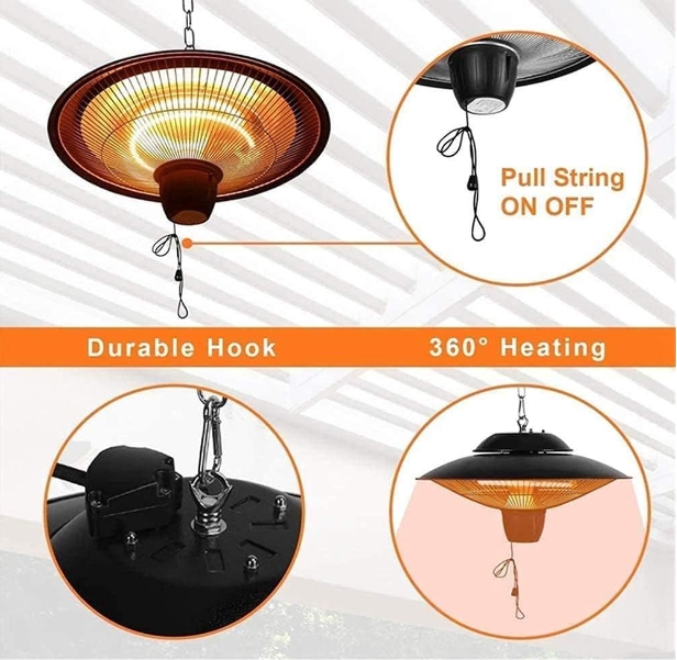 Radiant panel heater
