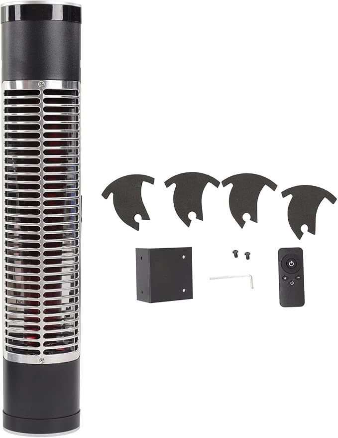 Oscillating space heater